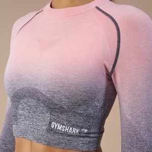 Gymshark Ombre Seamless Crop Top
